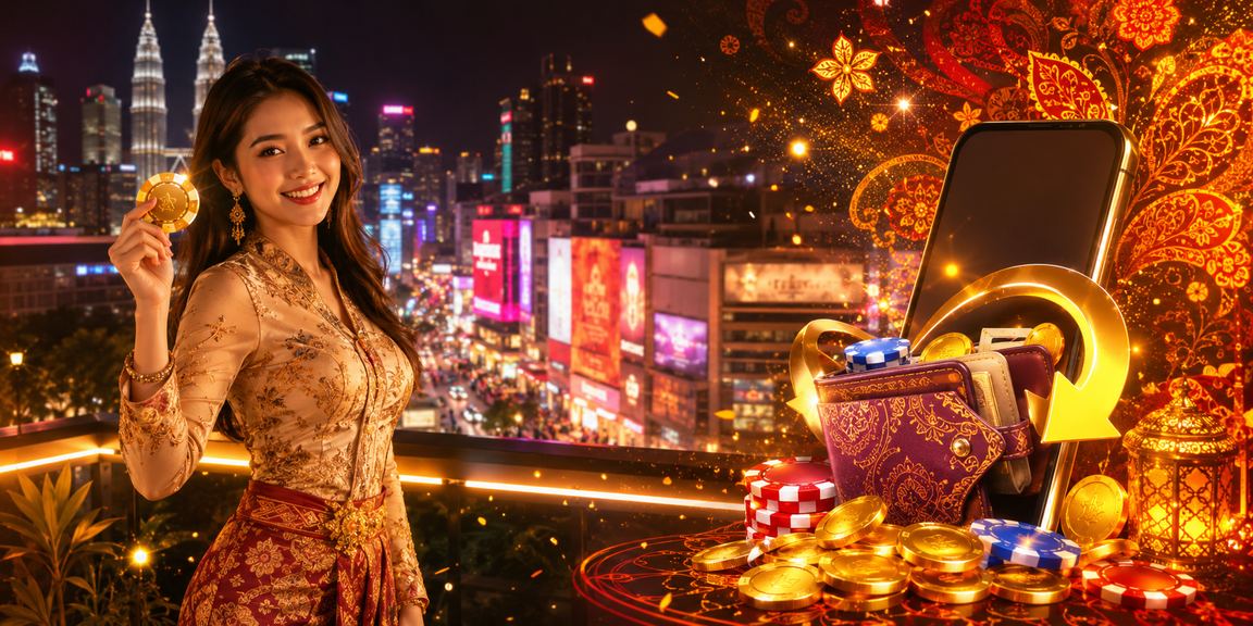 Pengguna Malaysia mengakses platform 54000 melalui aplikasi mudah alih di Kuala Lumpur